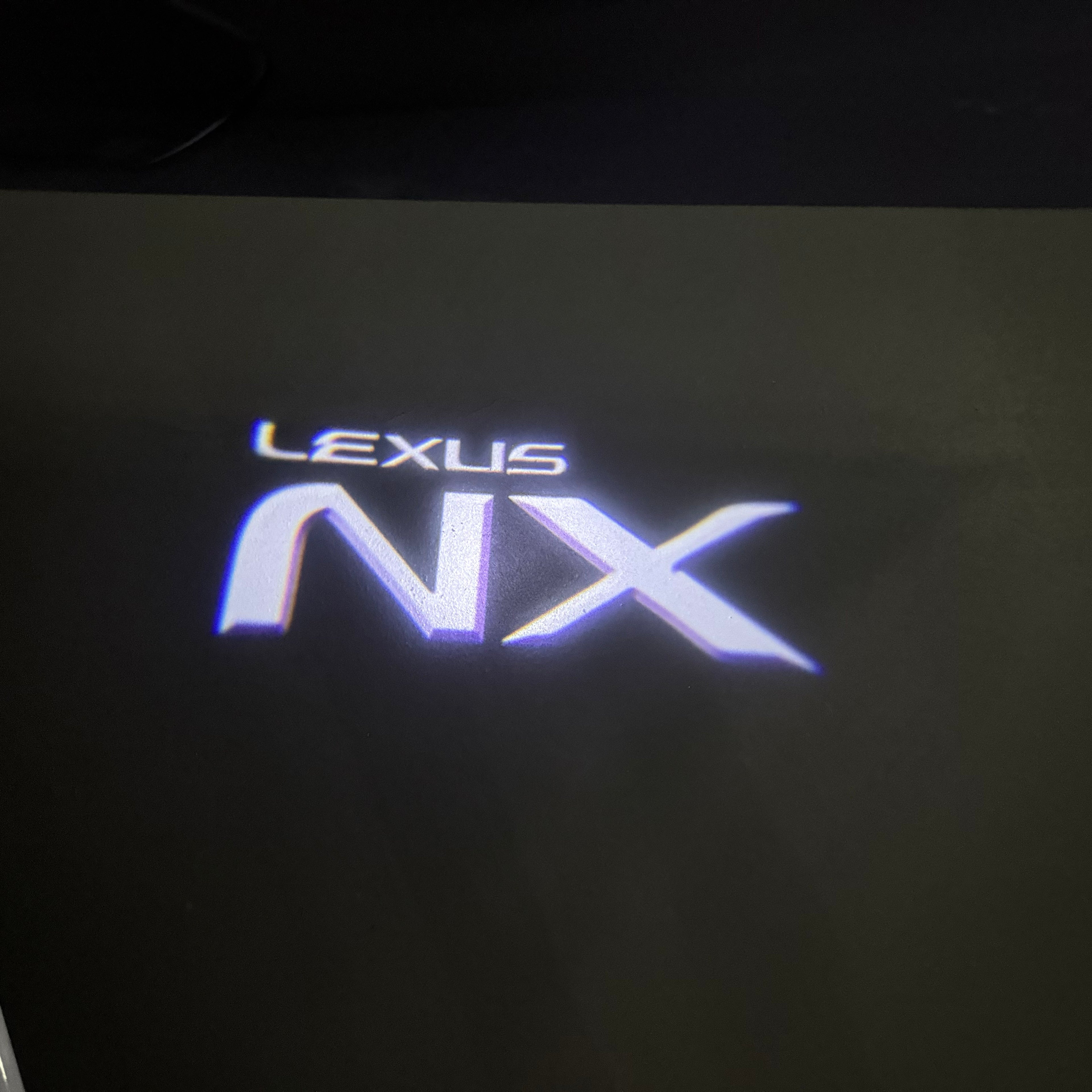 LEXUS LOGO PROJECROTR LIGHTS Nr.01 (quantità 1 = 1 set / 2 luci porta)