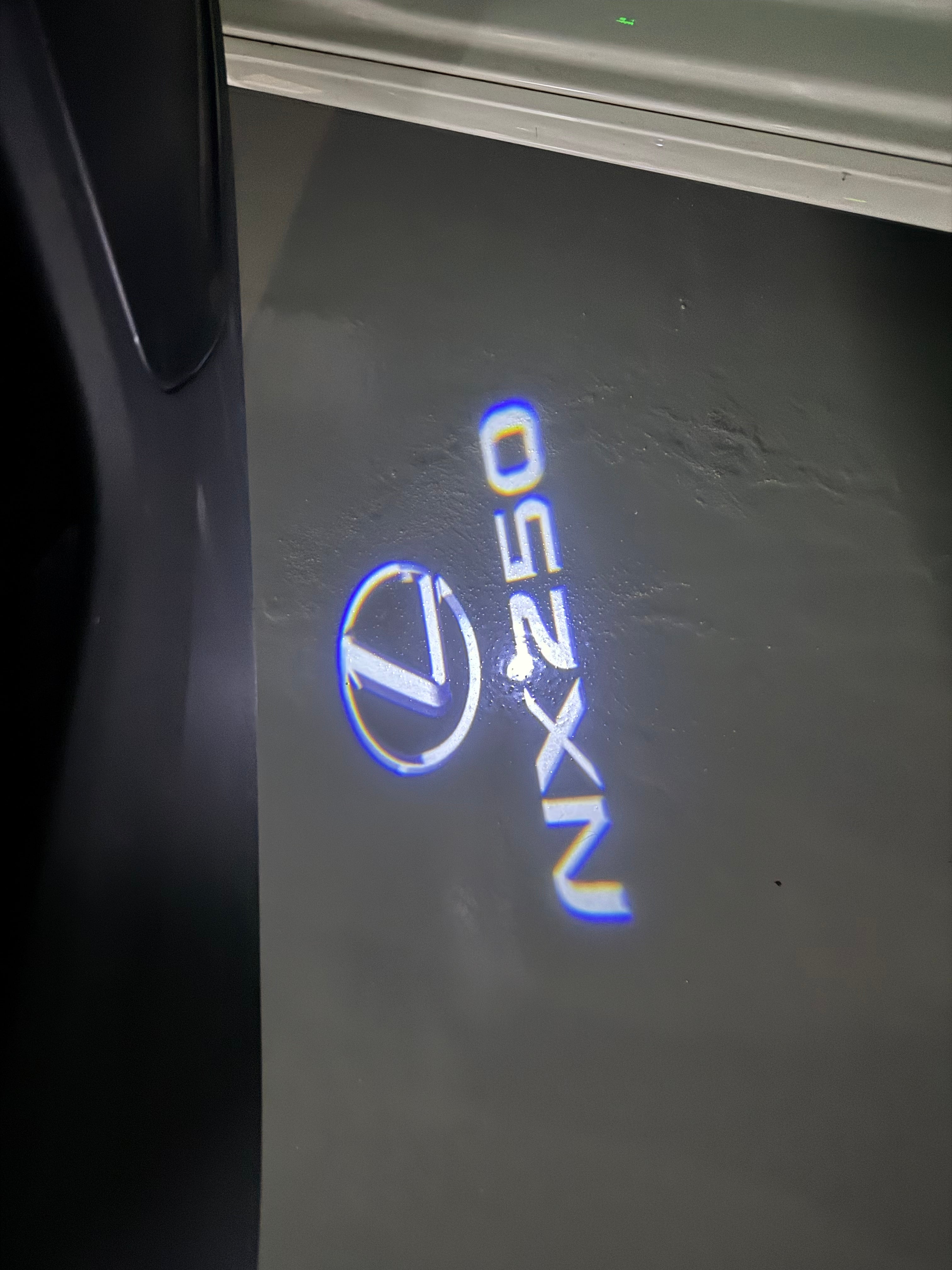LEXUS LOGO PROJECROTR LIGHTS Nr.01 (quantità 1 = 1 set / 2 luci porta)