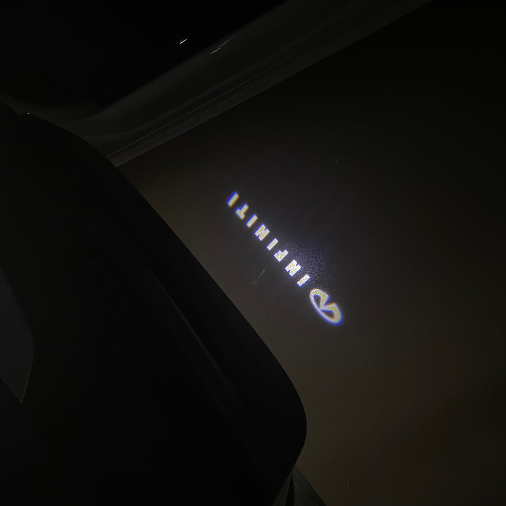INFINITI LOGO PROJECTOR LIGHTS Nr.11 (Menge 1 = 1 Sätze / 2 Türlichter)