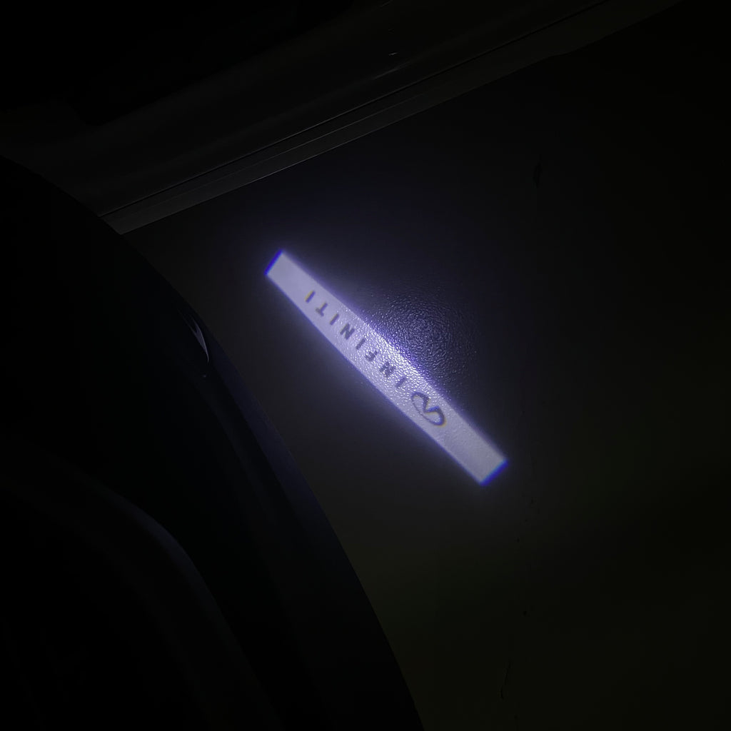 INFINITI Original LOGO PROJECROTR LIGHTS Nr.17 (quantity 1 = 1 sets/2 door lights)
