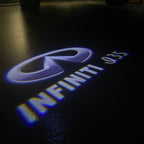 INFINTI Q35 LOGO PROJECROTR LIGHTS Nr.83 (Menge 1 = 1 Sets/2 Türleuchten)