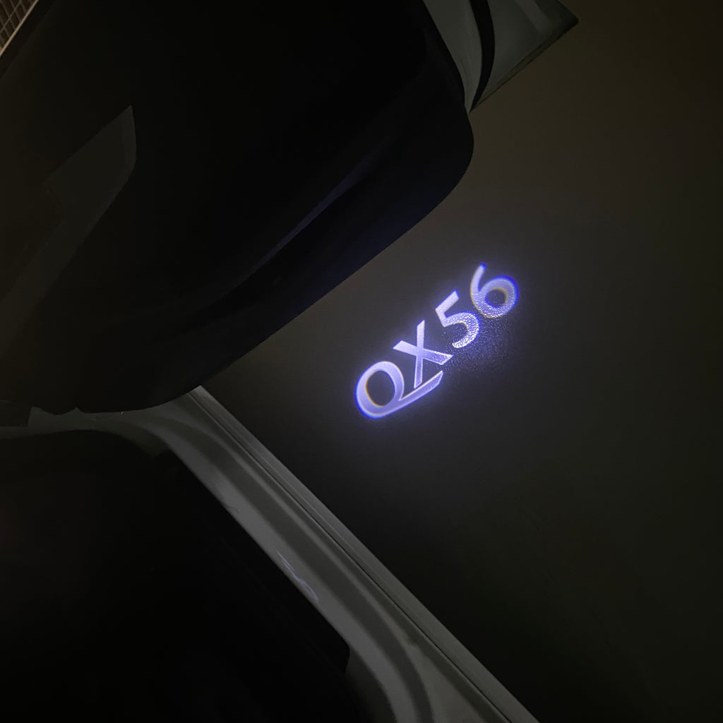 INFINTI QX56 LOGO PROJECROTR LIGHTS Nr.71 (cantidad 1 = 1 juego/2 luces de puerta)