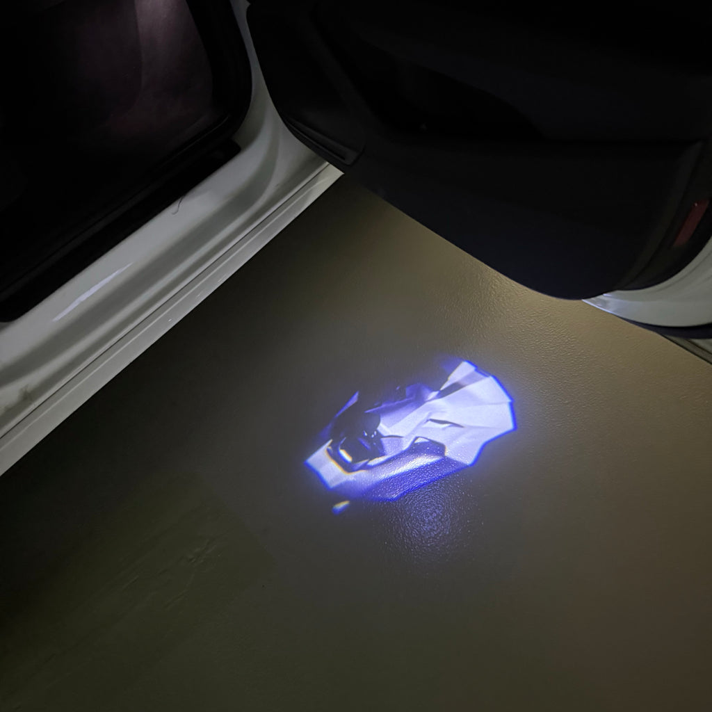 BMW M3 LOGO PROJECTOR LIGHTS Nr.24 (الكمية 1 = 1 مجموعة / 2 أضواء باب)