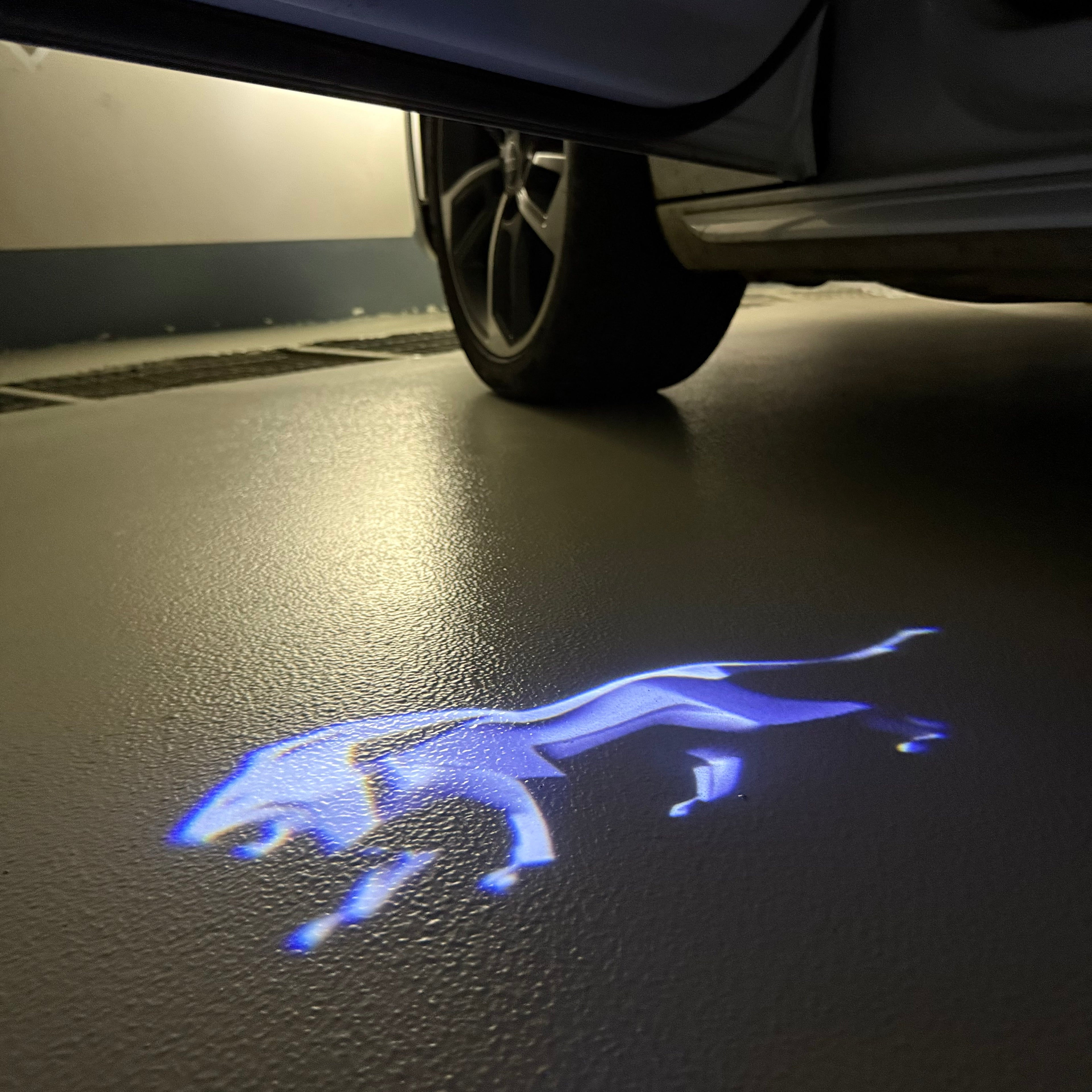 LUCES DE PROYECTOR DEL LOGOTIPO BMW M3 Nr.24 (cantidad 1 = 1 juegos / 2 luces de puerta)