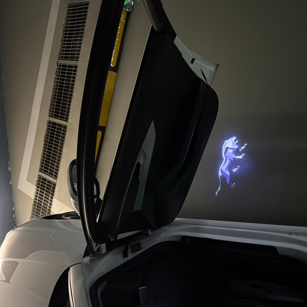LUCES DE PROYECTOR DEL LOGOTIPO BMW M3 Nr.24 (cantidad 1 = 1 juegos / 2 luces de puerta)