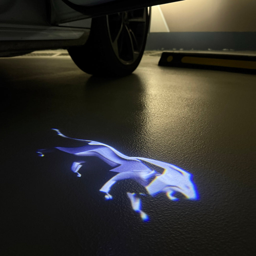 LUCES DE PROYECTOR DEL LOGOTIPO BMW M3 Nr.24 (cantidad 1 = 1 juegos / 2 luces de puerta)