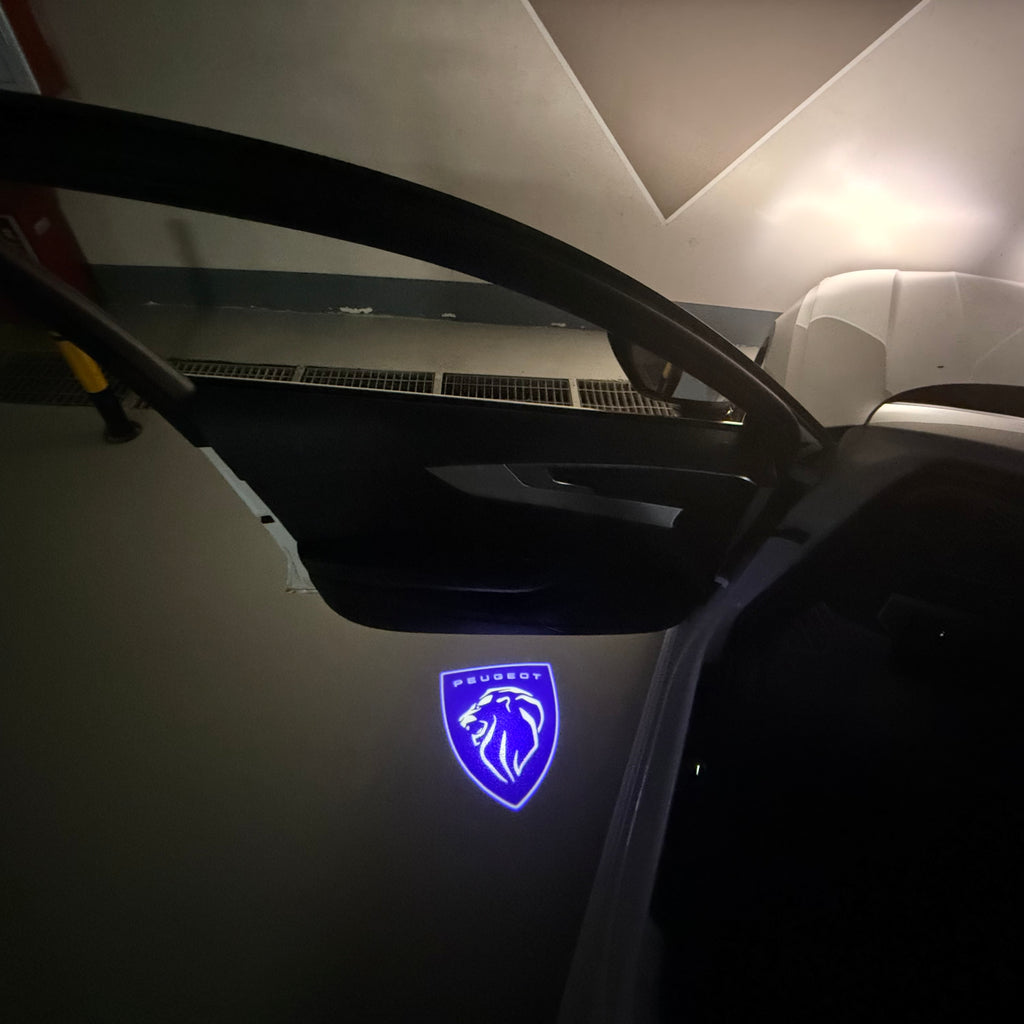 BMW M3 LOGO PROJECTOR LIGHTS Nr.24 (الكمية 1 = 1 مجموعة / 2 أضواء باب)
