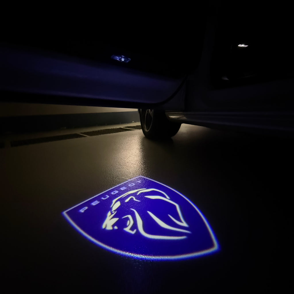BMW M3 LOGO PROJECTOR LIGHTS Nr.24 (الكمية 1 = 1 مجموعة / 2 أضواء باب)