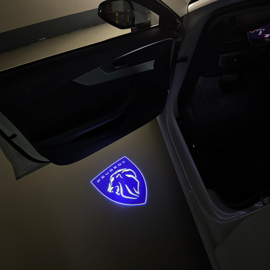 BMW M3 LOGO PROJECTOR LIGHTS Nr.24 (الكمية 1 = 1 مجموعة / 2 أضواء باب)