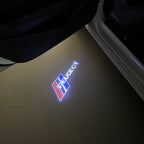 PEUGEOT ORIGINAL  LOGO PROJECTOT LIGHTS (quantity 1 = 1 sets/2 door lights) Nr.6024q65