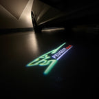 PEUGEOT SPORT  LOGO PROJECTOT LIGHTS (quantity 1 = 1 sets/2 door lights) Nr.6024q75