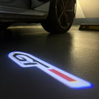 PEUGEOT GT  LOGO PROJECTOT LIGHTS (quantity 1 = 1 sets/2 door lights) Nr.6024q59