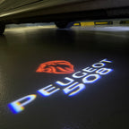 PEUGEOT  508  LOGO PROJECTOT LIGHTS (quantity 1 = 1 sets/2 door lights) Nr.6024q46