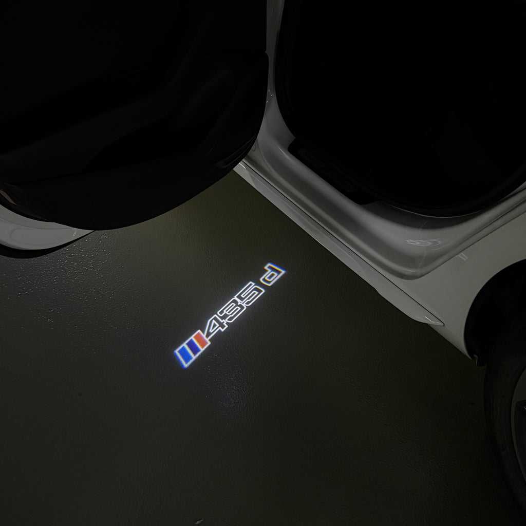 BMW M3 LOGO PROJECTOT LIGHTS Nr.24 (Menge 1 = 1 Sets/2 Türleuchten)
