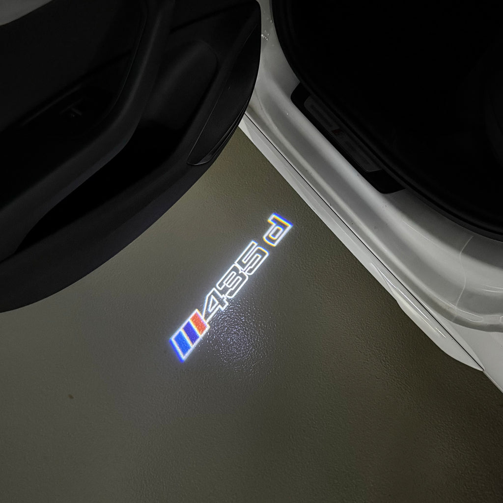 BMW M3 LOGO PROJECTOT LIGHTS Nr.24 (Menge 1 = 1 Sets/2 Türleuchten)