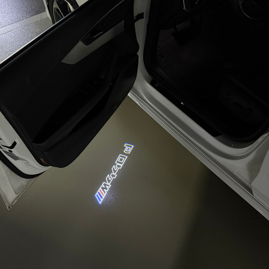 BMW M3 LOGO PROJECTOT LIGHTS Nr.24 (Menge 1 = 1 Sets/2 Türleuchten)