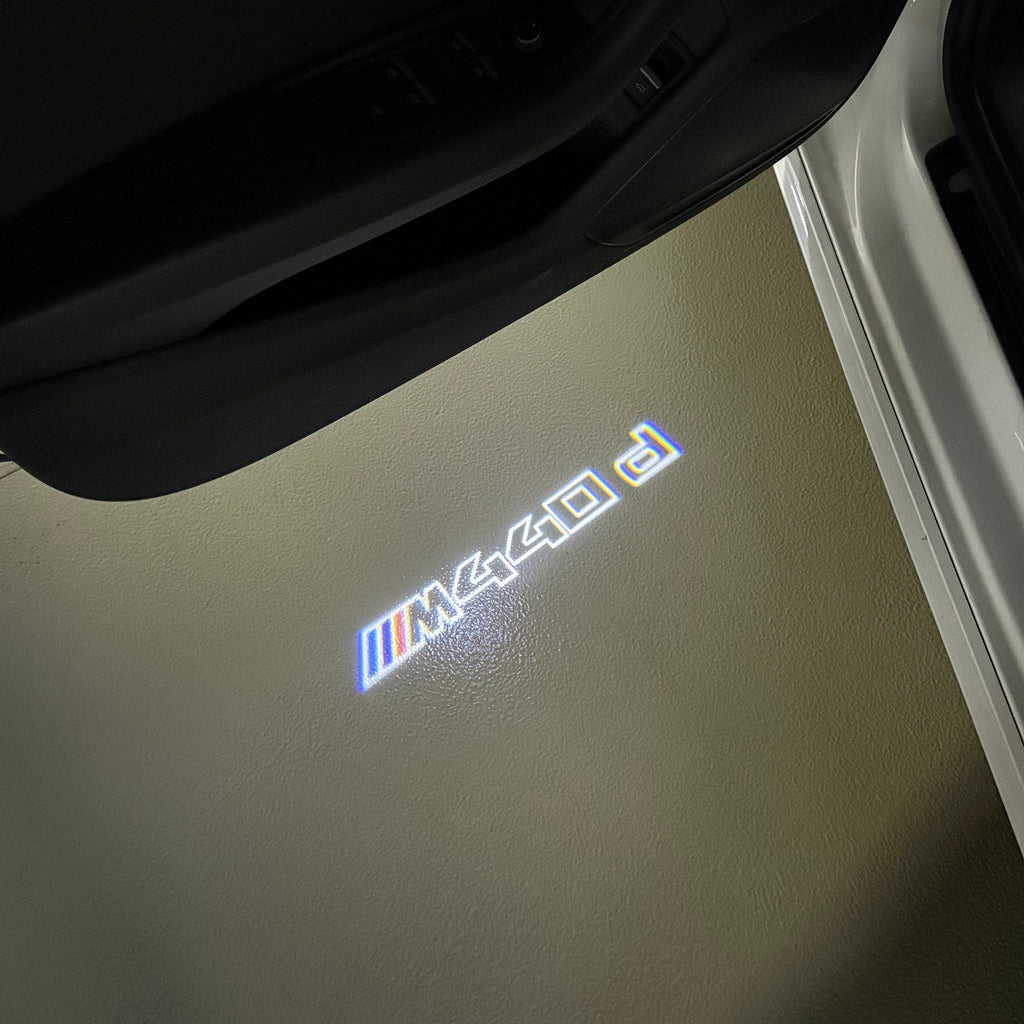 BMW M3 LOGO PROJECTOT LIGHTS Nr.24 (Menge 1 = 1 Sets/2 Türleuchten)