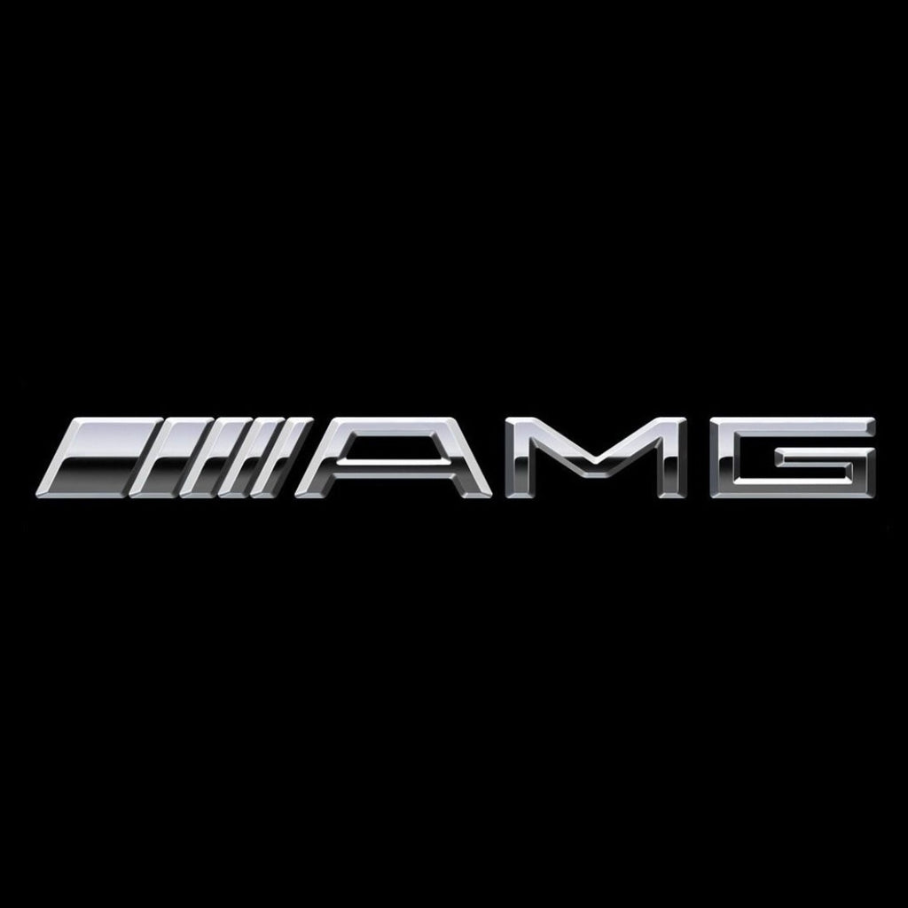MERCEDES BENZ AMG LOGO PROJECTOT LIGHTS Nr.19 (quantity 1 = 1 sets/2 door lights)