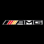 MERCEDES BENZ AMG LOGO PROJECTOT LIGHTS Nr.16 (cantidad 1 = 1 juego/2 luces de puerta)
