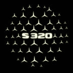 MERCEDES BENZ LOGO PROJECTOT LIGHTS Nr.03 (cantidad 1 = 1 juego/2 luces de puerta)