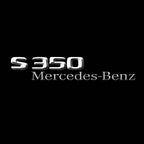 أضواء بروجكتور شعار MERCEDES BENZ رقم 03 (الكمية 1 = 1 مجموعة / 2 أضواء باب)