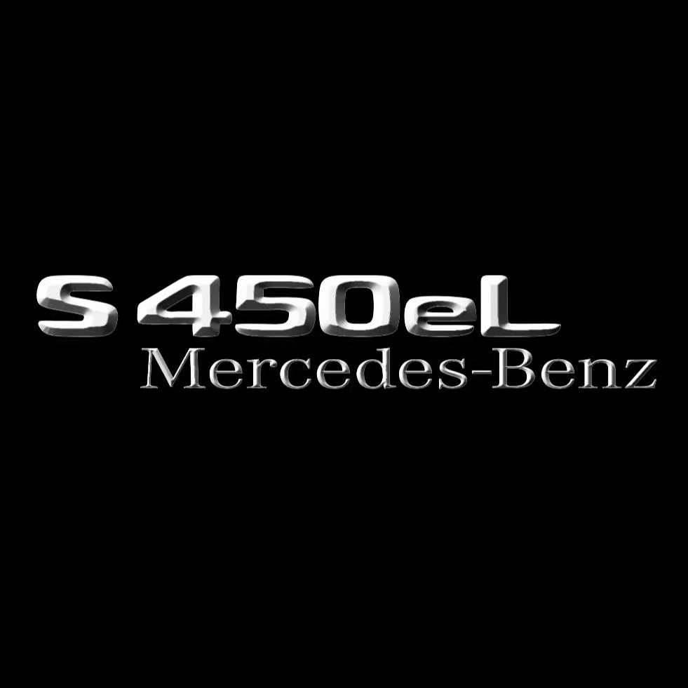 أضواء بروجكتور شعار MERCEDES BENZ رقم 03 (الكمية 1 = 1 مجموعة / 2 أضواء باب)