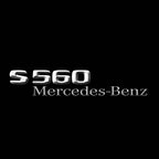 أضواء بروجكتور شعار MERCEDES BENZ رقم 03 (الكمية 1 = 1 مجموعة / 2 أضواء باب)