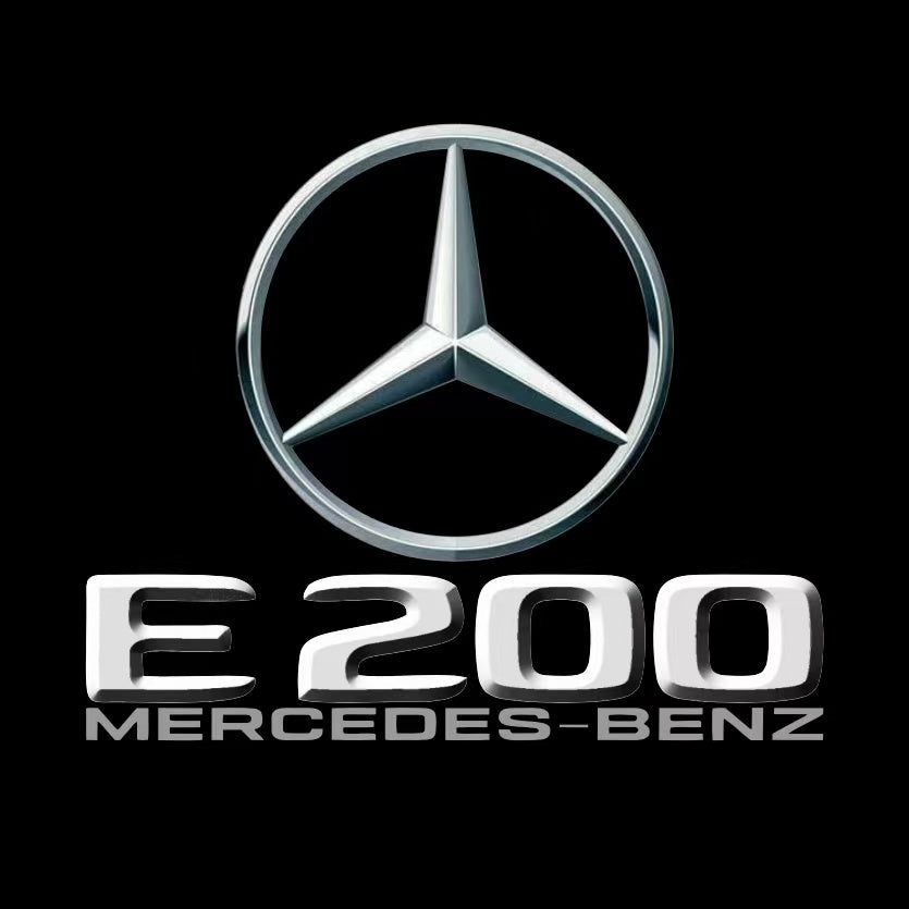 أضواء بروجكتور شعار MERCEDES BENZ رقم 03 (الكمية 1 = 1 مجموعة / 2 أضواء باب)