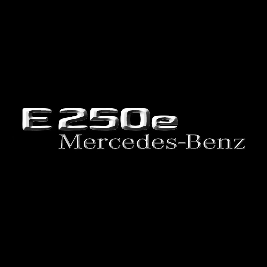 أضواء بروجكتور شعار MERCEDES BENZ رقم 03 (الكمية 1 = 1 مجموعة / 2 أضواء باب)