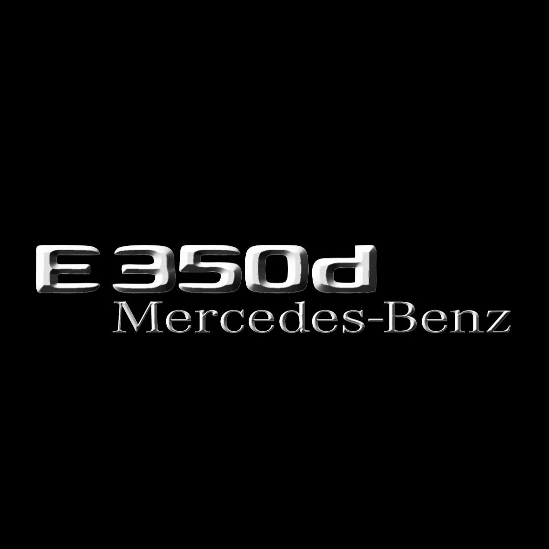 LUCI PROIETTORI LOGO MERCEDES BENZ Nr.03 (quantità 1 = 1 set / 2 luci porta)