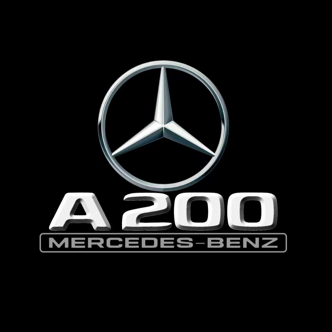 MERCEDES BENZ LOGO PROJECTOT LIGHTS Nr.03 (Menge 1 = 1 Sätze/2 Türleuchten)