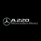 أضواء بروجكتور شعار MERCEDES BENZ رقم 03 (الكمية 1 = 1 مجموعة / 2 أضواء باب)