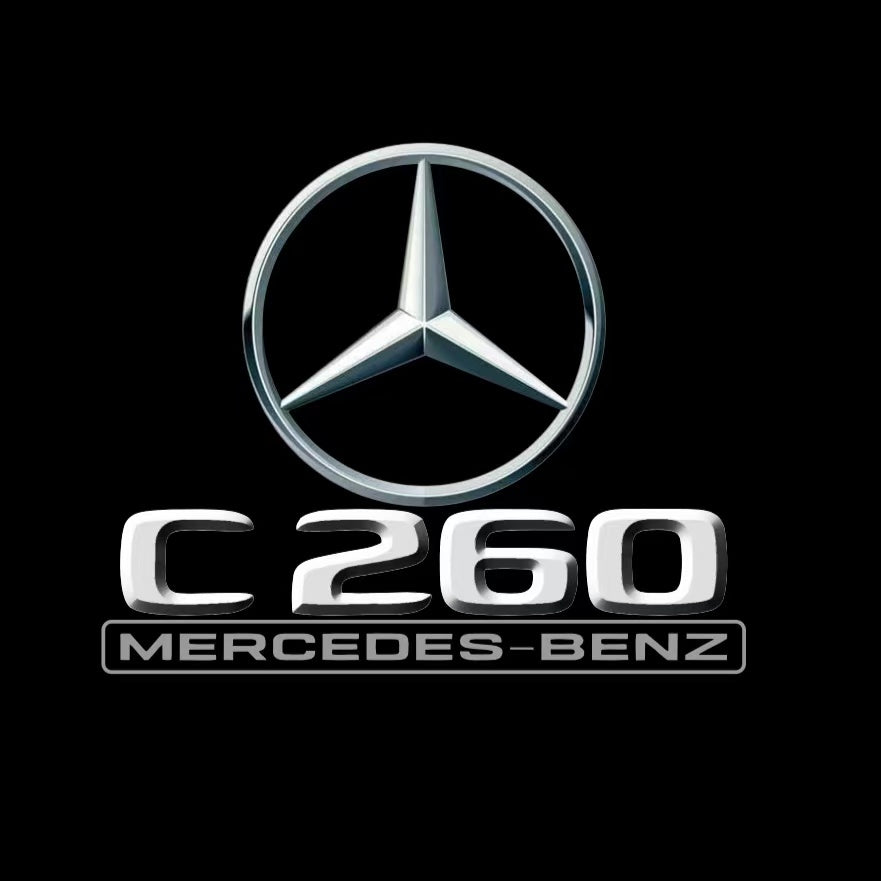 MERCEDES BENZ LOGO PROJECTOT LIGHTS Nr.03 (Menge 1 = 1 Sätze/2 Türleuchten)