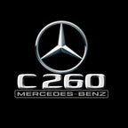 MERCEDES BENZ LOGO PROJECTOT LIGHTS Nr.03 (Menge 1 = 1 Sätze/2 Türleuchten)