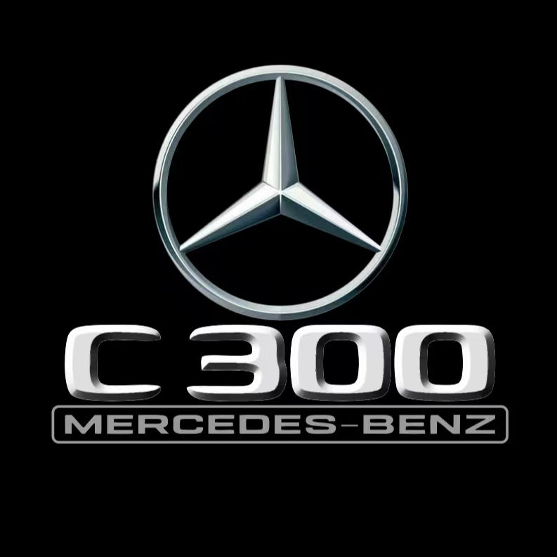 MERCEDES BENZ LOGO PROJECTOT LIGHTS Nr.03 (Menge 1 = 1 Sätze/2 Türleuchten)