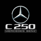 LUCI PROIETTORI LOGO MERCEDES BENZ Nr.03 (quantità 1 = 1 set / 2 luci porta)