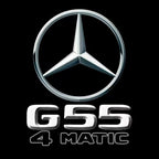 أضواء بروجكتور شعار MERCEDES BENZ رقم 03 (الكمية 1 = 1 مجموعة / 2 أضواء باب)
