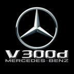 أضواء بروجكتور شعار MERCEDES BENZ رقم 03 (الكمية 1 = 1 مجموعة / 2 أضواء باب)