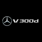 LUCI PROIETTORI LOGO MERCEDES BENZ Nr.03 (quantità 1 = 1 set / 2 luci porta)