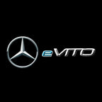 MERCEDES BENZ LOGO PROJECTOT LIGHTS Nr.03 (cantidad 1 = 1 juego/2 luces de puerta)