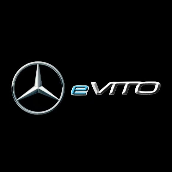 MERCEDES BENZ LOGO PROJECTOT LIGHTS Nr.03 (cantidad 1 = 1 juego/2 luces de puerta)