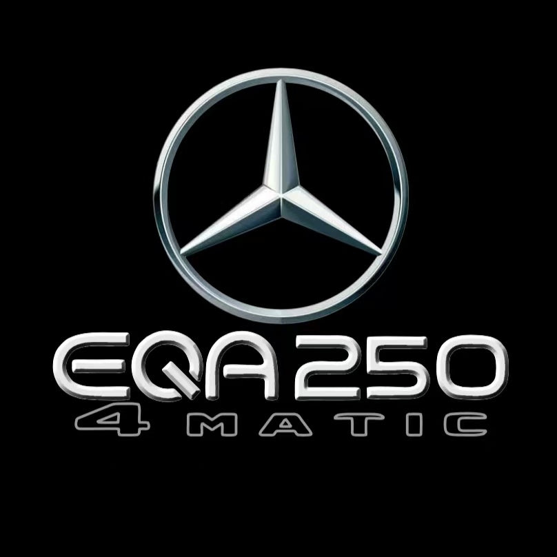 أضواء بروجكتور شعار MERCEDES BENZ رقم 03 (الكمية 1 = 1 مجموعة / 2 أضواء باب)
