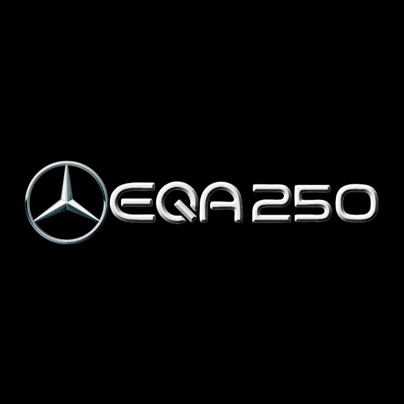 أضواء بروجكتور شعار MERCEDES BENZ رقم 03 (الكمية 1 = 1 مجموعة / 2 أضواء باب)