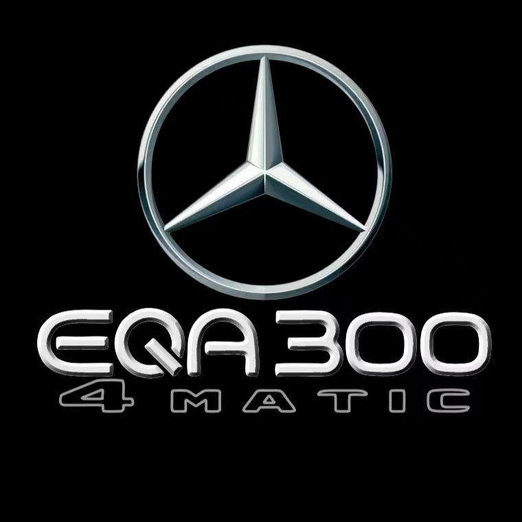 أضواء بروجكتور شعار MERCEDES BENZ رقم 03 (الكمية 1 = 1 مجموعة / 2 أضواء باب)