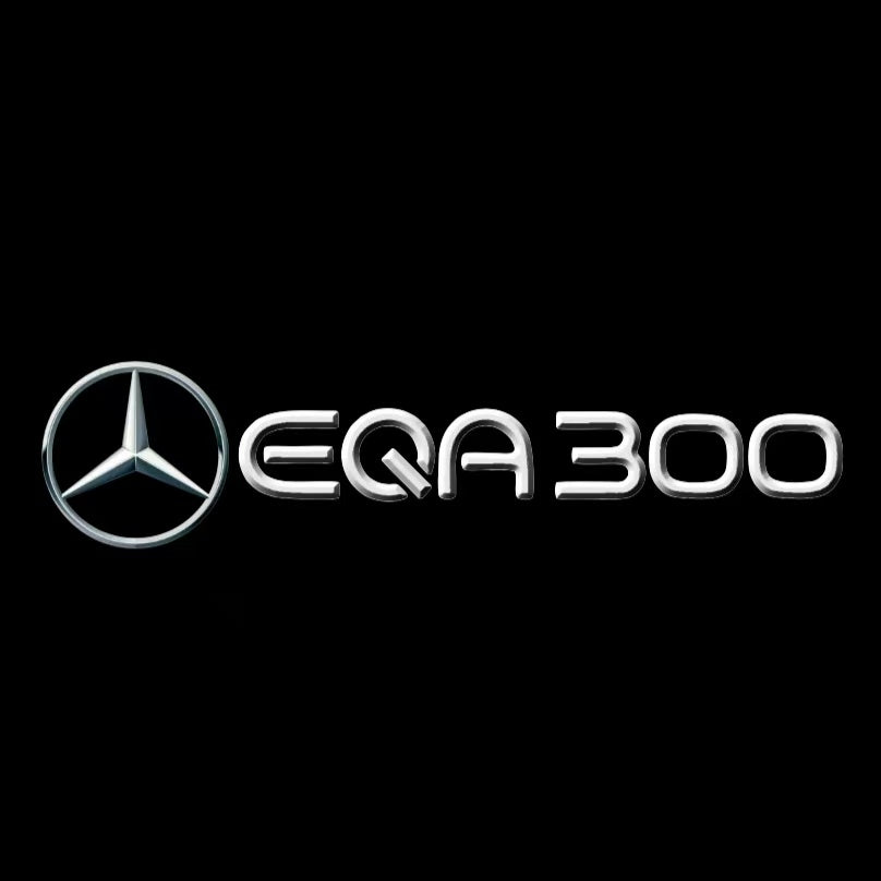 أضواء بروجكتور شعار MERCEDES BENZ رقم 03 (الكمية 1 = 1 مجموعة / 2 أضواء باب)