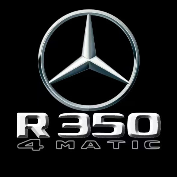 LUCI PROIETTORI LOGO MERCEDES BENZ Nr.03 (quantità 1 = 1 set / 2 luci porta)