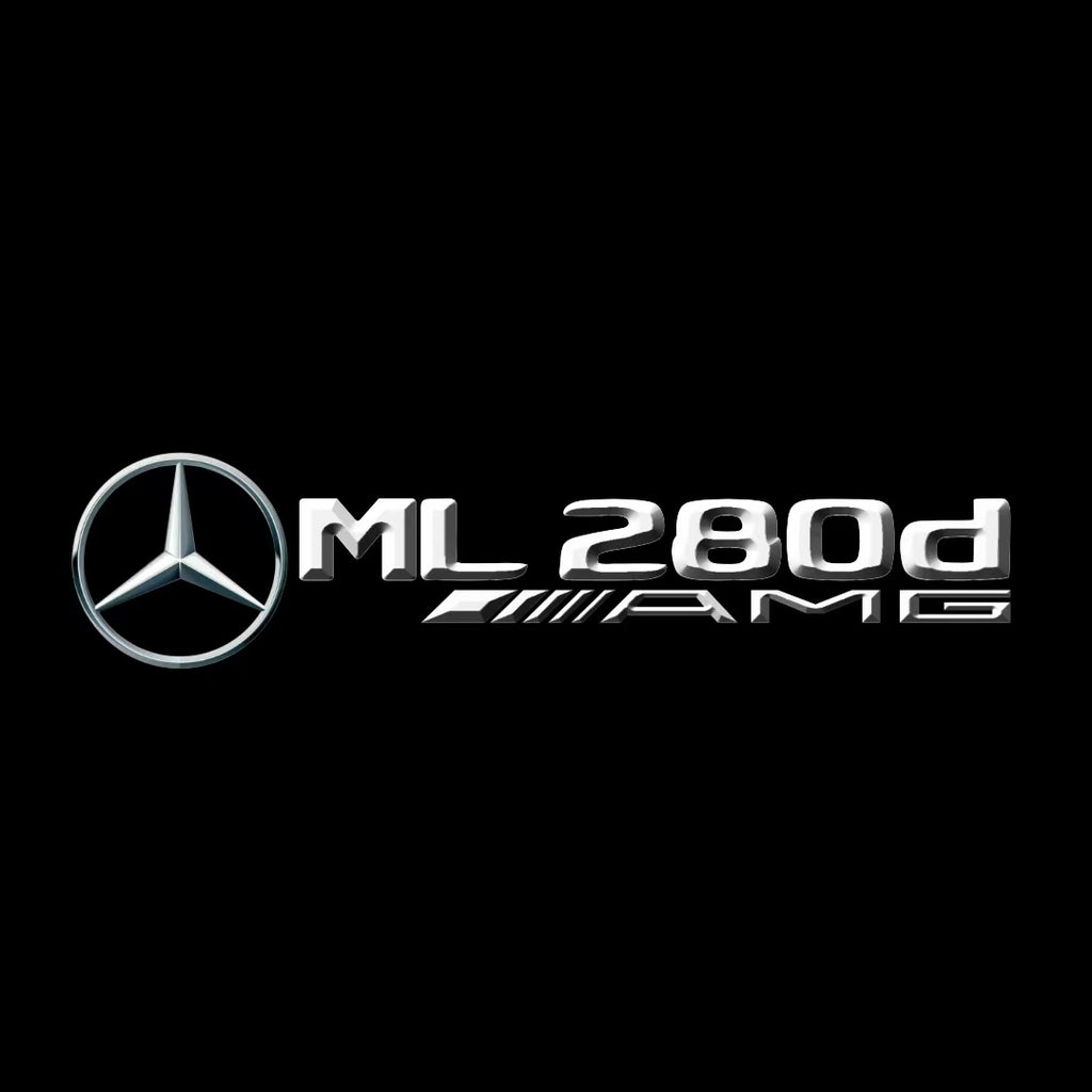 MERCEDES BENZ LOGO PROJECTOT LIGHTS Nr.03 (Menge 1 = 1 Sätze/2 Türleuchten)