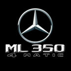 LUCI PROIETTORI LOGO MERCEDES BENZ Nr.03 (quantità 1 = 1 set / 2 luci porta)