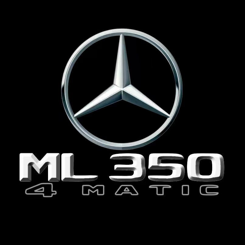 LUCI PROIETTORI LOGO MERCEDES BENZ Nr.03 (quantità 1 = 1 set / 2 luci porta)