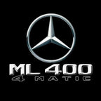 أضواء بروجكتور شعار MERCEDES BENZ رقم 03 (الكمية 1 = 1 مجموعة / 2 أضواء باب)